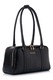 Vince Camuto, Geanta din piele ecologica cu bareta de umar, Negru, 11 x 32 x 6 CM
