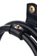 Vince Camuto, Geanta din piele ecologica cu bareta de umar, Negru, 11 x 32 x 6 CM