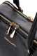 Vince Camuto, Geanta din piele ecologica cu bareta de umar, Negru, 11 x 32 x 6 CM