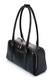 Vince Camuto, Geanta din piele ecologica cu bareta de umar, Negru, 11 x 32 x 6 CM