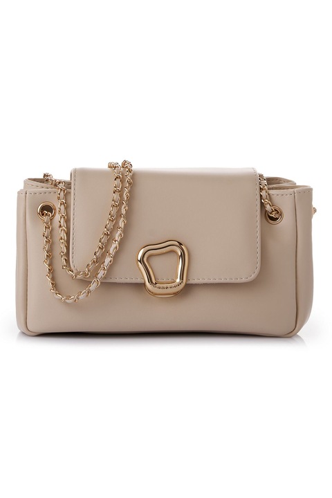 Geanta cu bareta de umar Vince Camuto, Bej, 14 x 25 x 9 CM