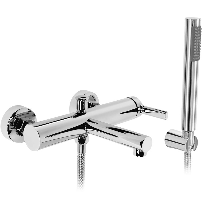 Вана за баня, Rea Pixel, хром, месинг