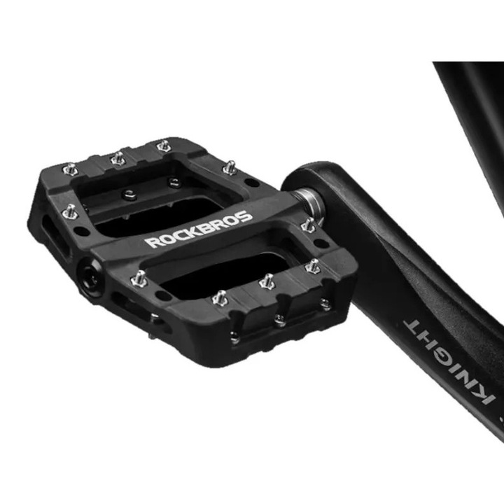 Педали за велосипед ROCKBROS платформи, найлон, стомана с молибден, 2017-12CBK