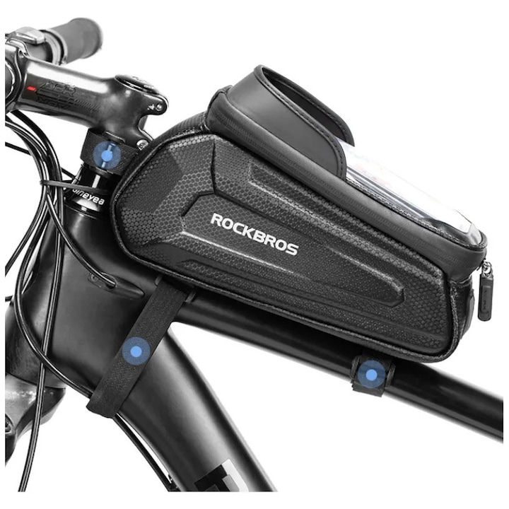 Torba rowerowa ROCKBROS Mobicase 1,7L, 24x10x8,2cm, impermeabila, pentru telefon