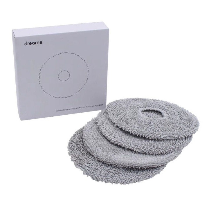 Eredeti Dreame felmosó kendők, kompatibilis Xiaomi X20 Max, Xiaomi Robot Vacuum 5, 4 darab