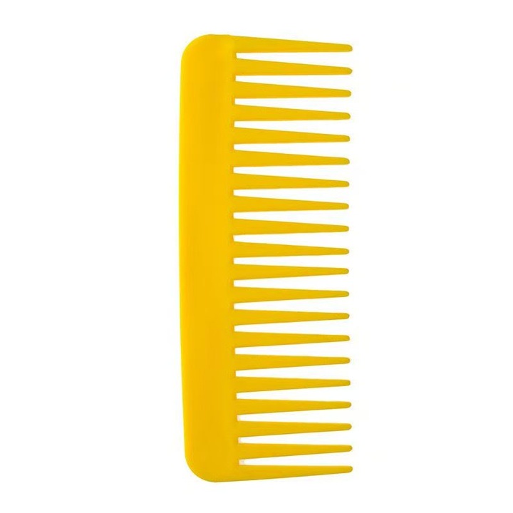 Perie de par, detangler cu dinti largi, anti-static, 15.5x6cm, pentru par lung si cret