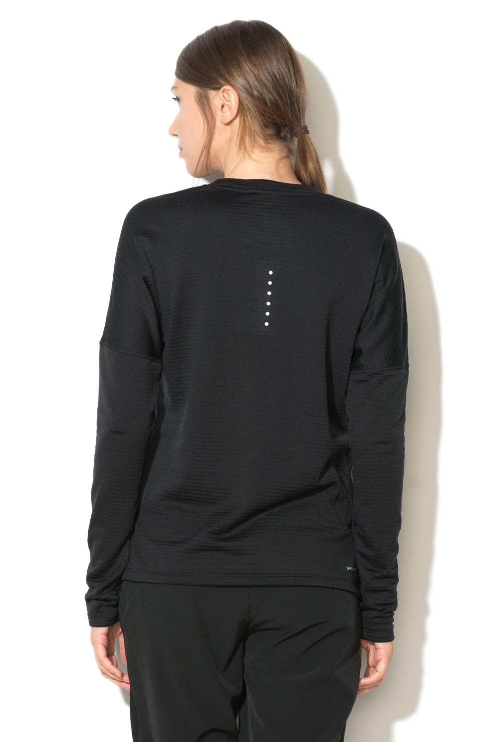 Nike, Спортна блуза Therma, Черен, M - eMAG.bg