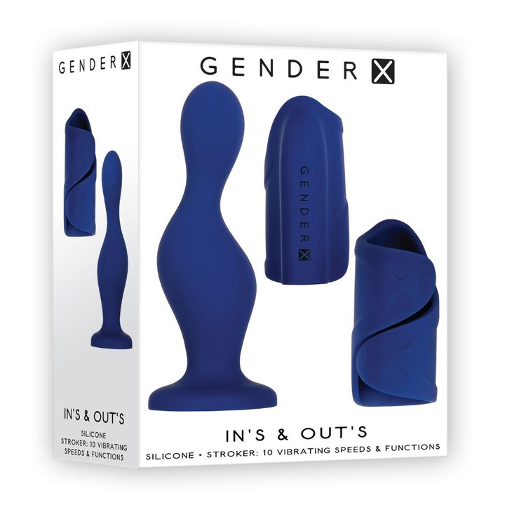 Gender X - Be- és Kijáratok - Dildó és Maszturbátor Szett Élénk