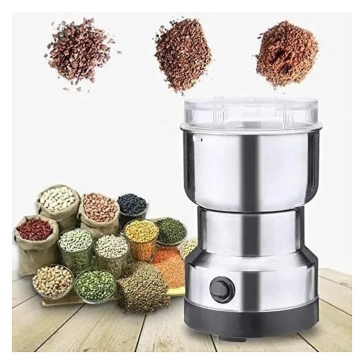 Rasnita electrica Promagg, inox, 150 W, 50-100 g