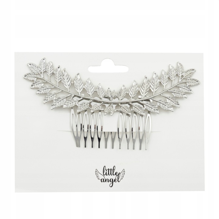 Гребен, Little Angel, Сребрист, Модел W918