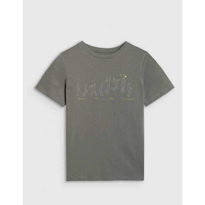 Polo 4F, Pamut - 39754, Antracitszürke