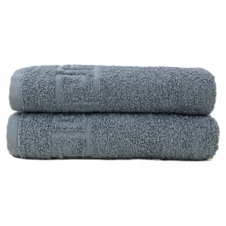 Кърпа за баня SAFIA, 100% памук, 100x150см, плътност 390гр/м², синьо орион