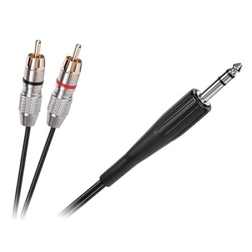 5/3.4.6 ゆさま様 Cablu audio jack stereo 3.5mm la jack 6.35mm T-T 3m, Nedis