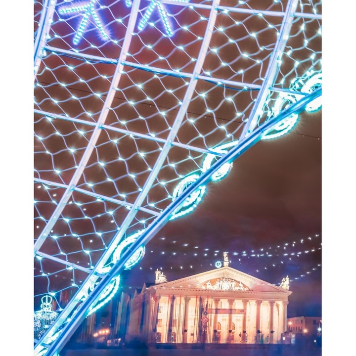 Разтегателна мрежа 144 LED 7.2W 6400K 1.5M