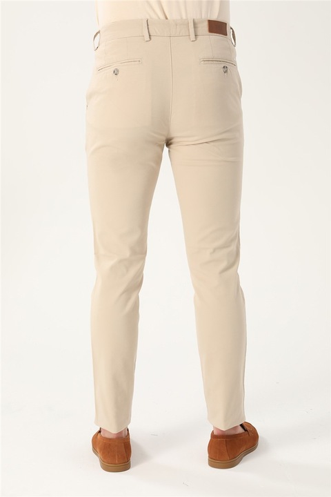Férfi nadrág, Pamut, Centone, 357718, Bézs
