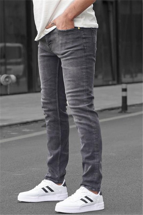 Férfi nadrág, Pamut, Madmext, 371191, Fekete, 34