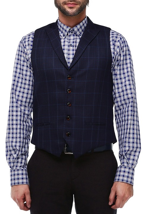 Vestă bărbați, Viscoză, Centone, 269024, Mov, 50