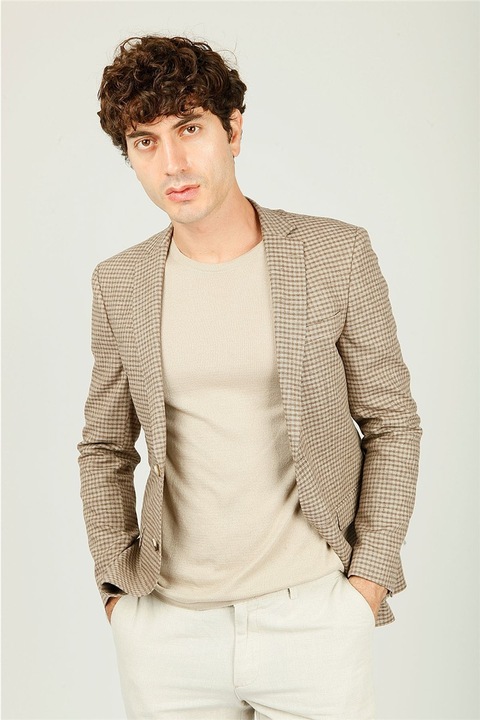 Férfi zakó, Pamut, Centone, 307270, Bézs, 50