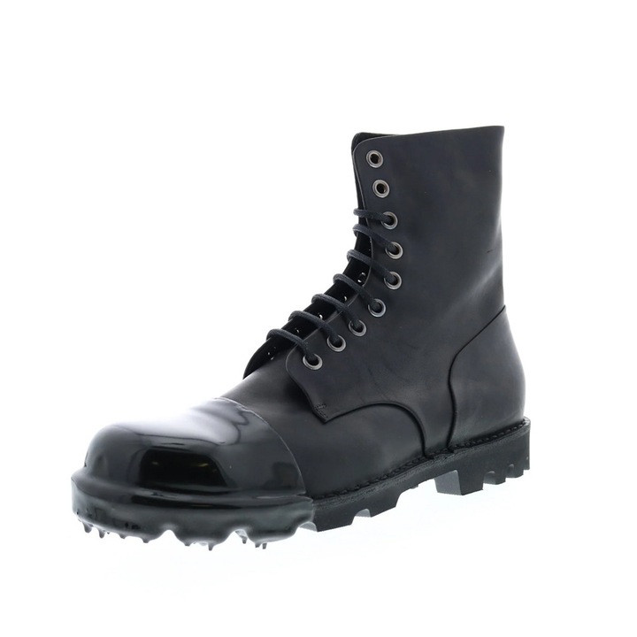 Мъжки боти Diesel Hardkor-Steel 3165107 16121-25, Връзки, Естествена кожа, 43 EU, Черен