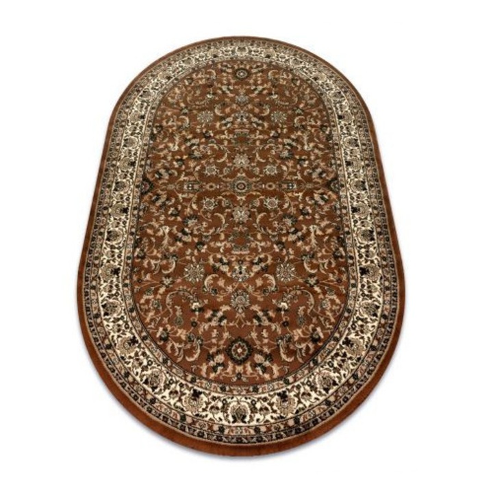 Royal szőnyeg ovális adr 1745 barna 100x180 cm