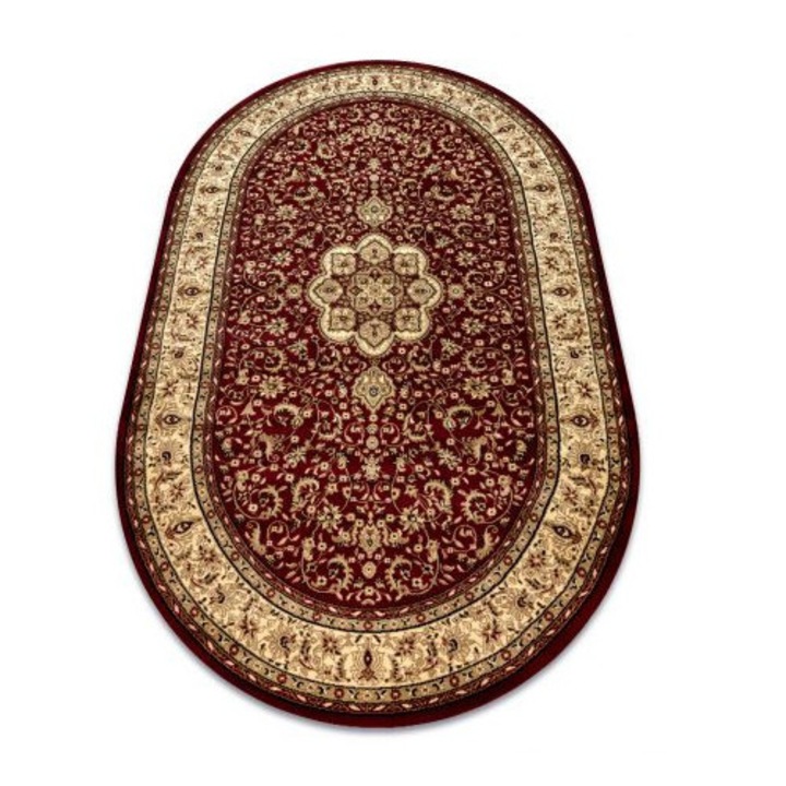 Royal szőnyeg ovális adr 521 bordó 100x180 cm