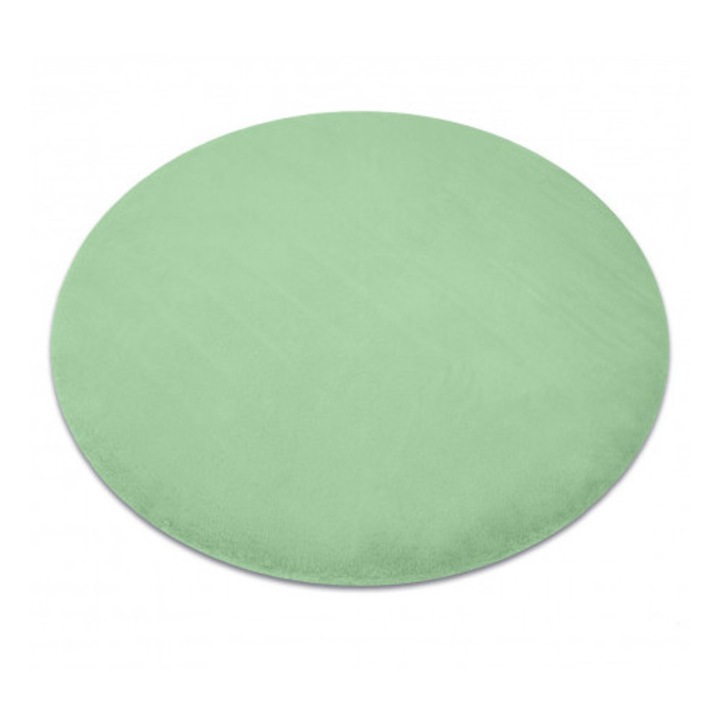Kab. Szőnyeg BUNNY kör zöld kör 80 cm
