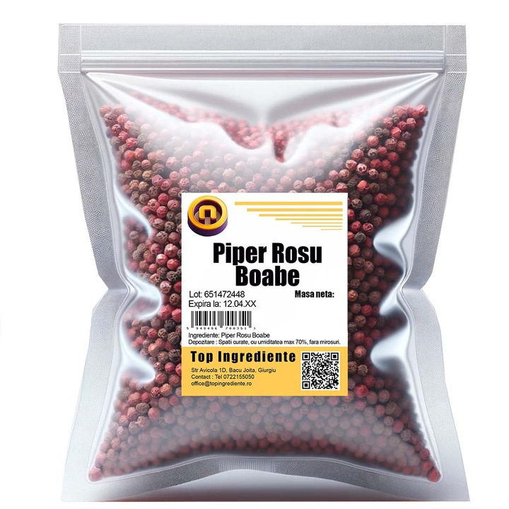 Piper Rosu Boabe 100 g