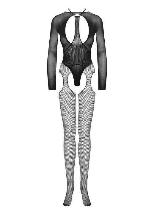 Lenjerie erotica tip bodystocking Negru Seduce Esotiq Sensual ONE