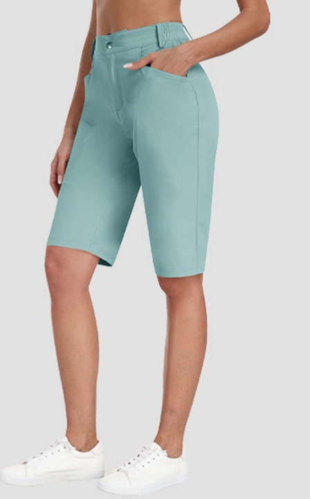 Pantaloni sport respirabili pentru femei, cu 4 buzunare, Bleu Xl