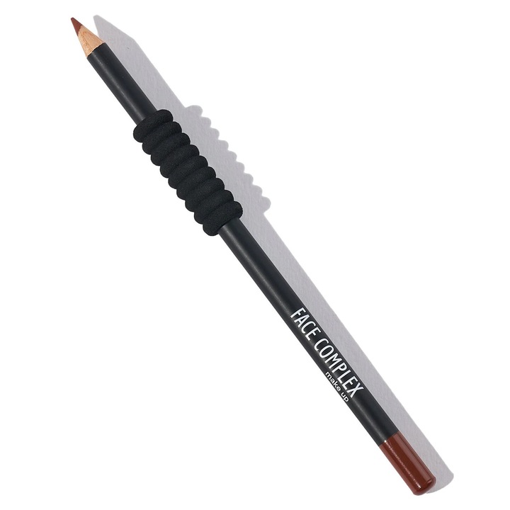 Creion de buze, Face Complex, formula inovatoare, aspect precis, nude maroniu, No.01