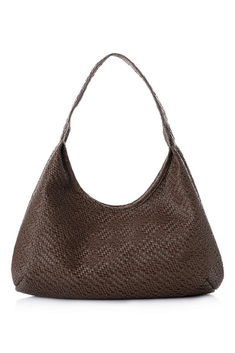 Lucky Bees, Texturált válltáska, Agyagbarna