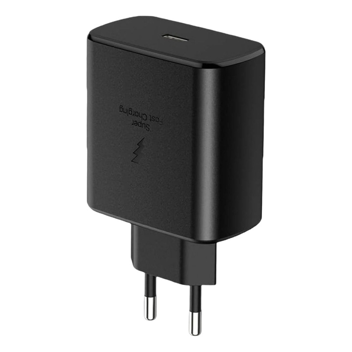 Бързо зарядно устройство 45W USB-C за Samsung, съвместимо с Galaxy S25/S24/S23/S22/S21/S20 Ultra/Plus, Note 20/S10/S9/A73/A53/A13