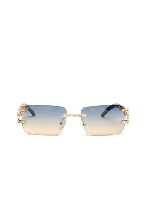 Ochelari de soare SUNBAS Monaco Gold Brown Sunset Unisex