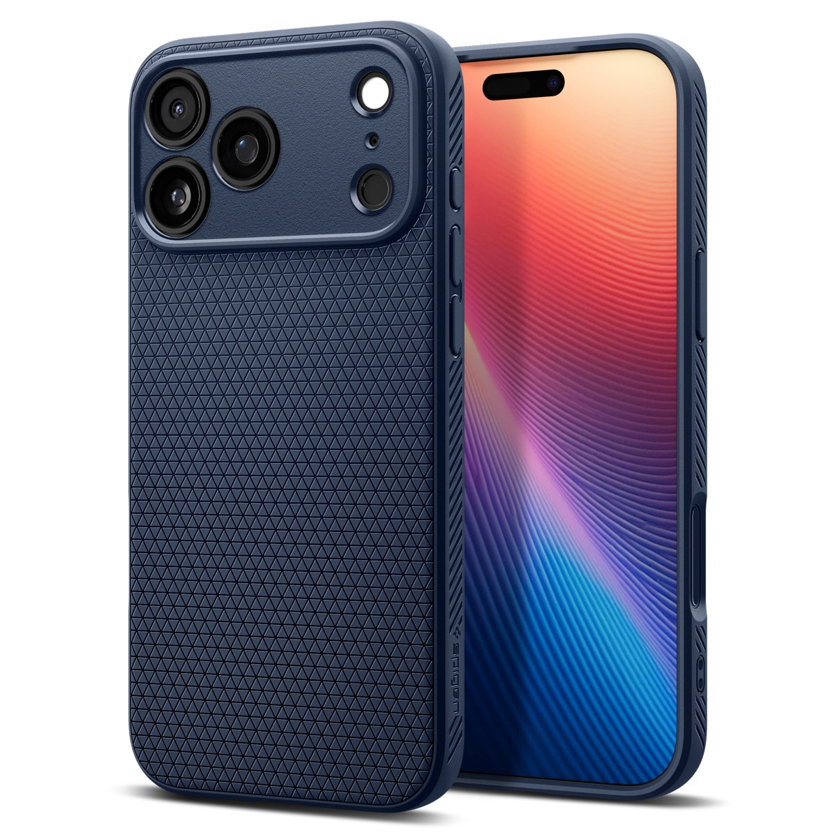 Husa pentru iPhone 17 Pro Max - Liquid Air - Navy Blue
