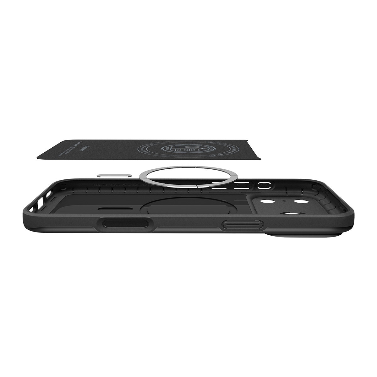 Carcasa Spigen Thin Fit cu MagSafe compatibila cu iPhone 17 Pro, Black