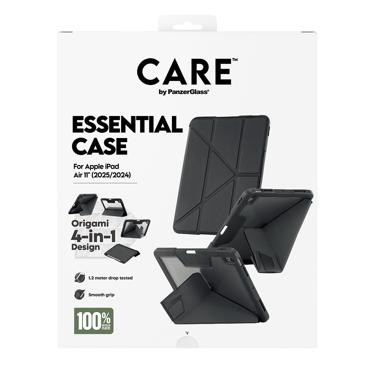 Husa tableta CARE by PanzerGlass pentru Ipad Air 11 (2025, 2024), Y Fold, Negru