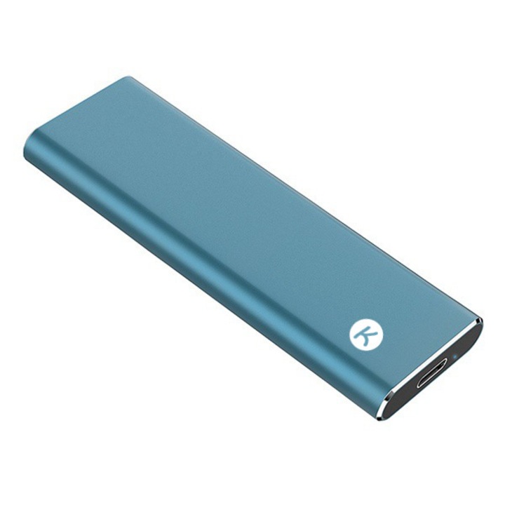 SSD Extern Portabil Albastru 16TB, AjieQaQ, Interfata USB 3.0, Viteza Transfer 5Gbps, Rezistent la Socuri si Cadere, Compatibil Windows/Mac4058308548591