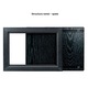 Capac tablou pentru contor electric, Naimeed D7288, mascare tablou electric, design modern si elegant, 30x40x2.8cm, rama neagra