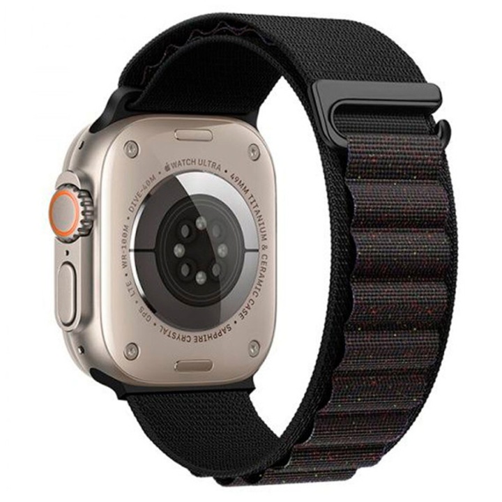 Bratara, Orso Alpine Loop, pentru Apple Watch 42/44/45/49mm, negru
