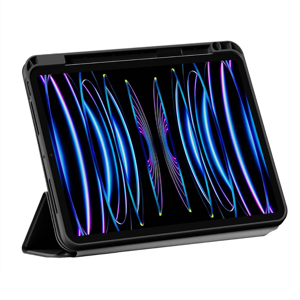 Husa tableta WiWU 360 Rotativa Magnetica Origami, neagra, pentru iPad Air 4/5/Air 11