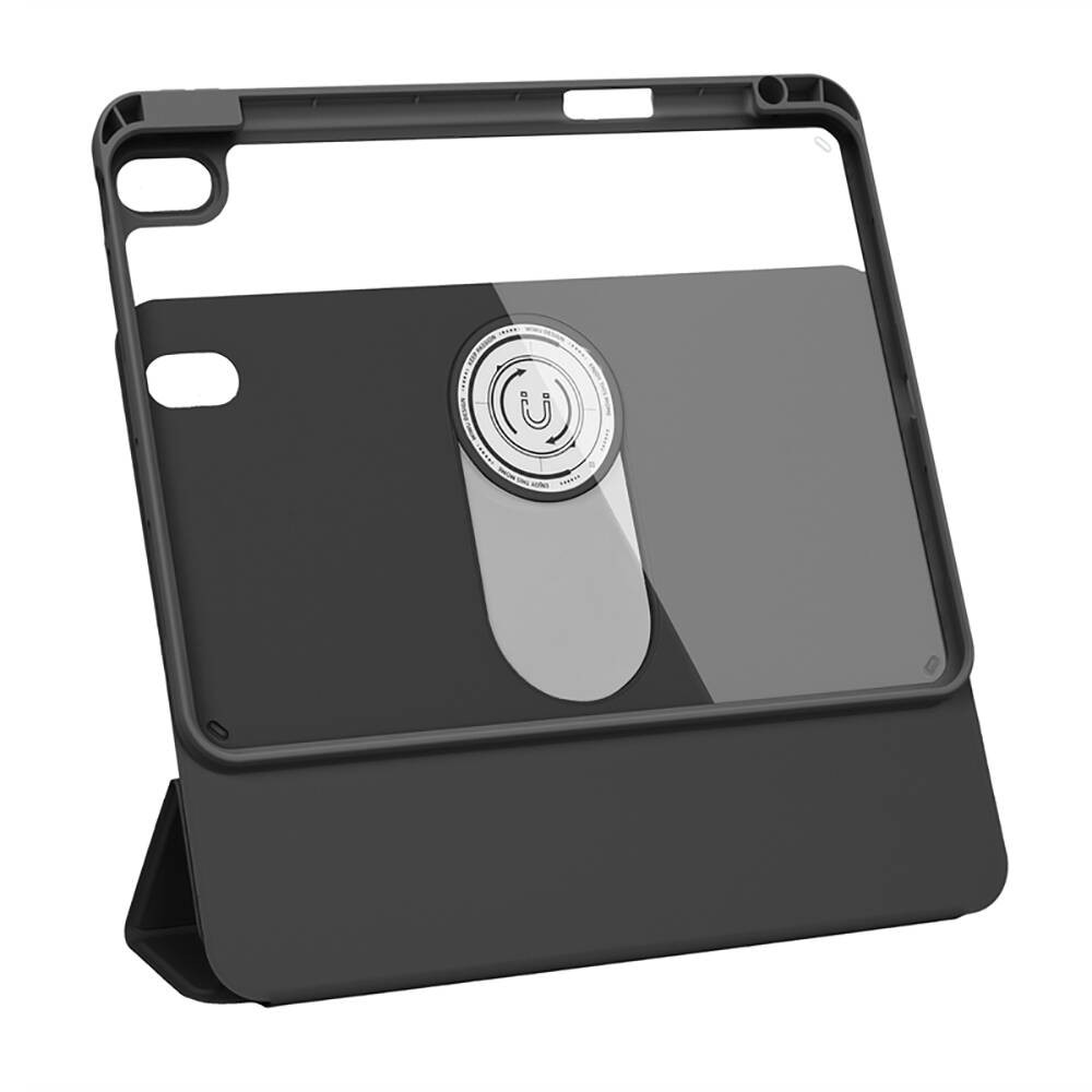 Husa tableta WiWU 360 Rotativa Magnetica Origami, neagra, pentru iPad Air 4/5/Air 11