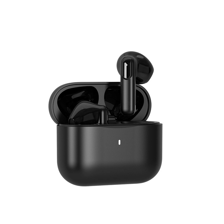Casti Wireless WiWU Ghost, Bluetooth V5.3, Negru