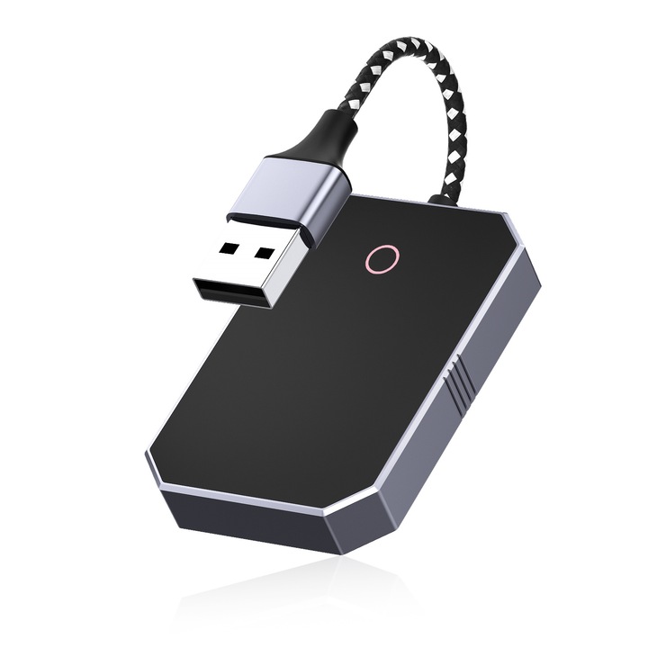 Adaptor Carplay Wireless, BY969M, 2in1, Compatibil cu Apple/Android