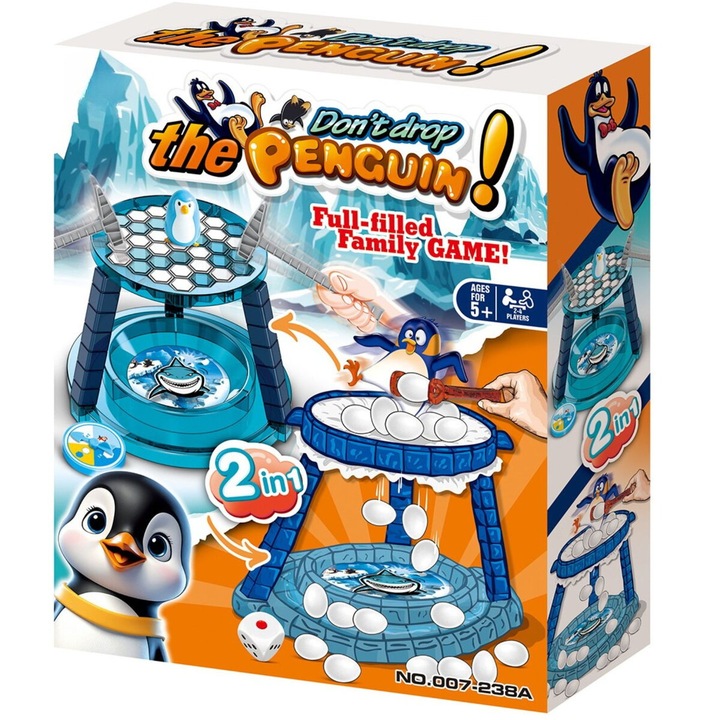 Joc 2 in 1 - Salveaza pinguinul