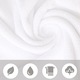 Set 2 Prosoape de baie Bumbac Premium,70x140 cm, 50X90 cm, model grecesc, Alb