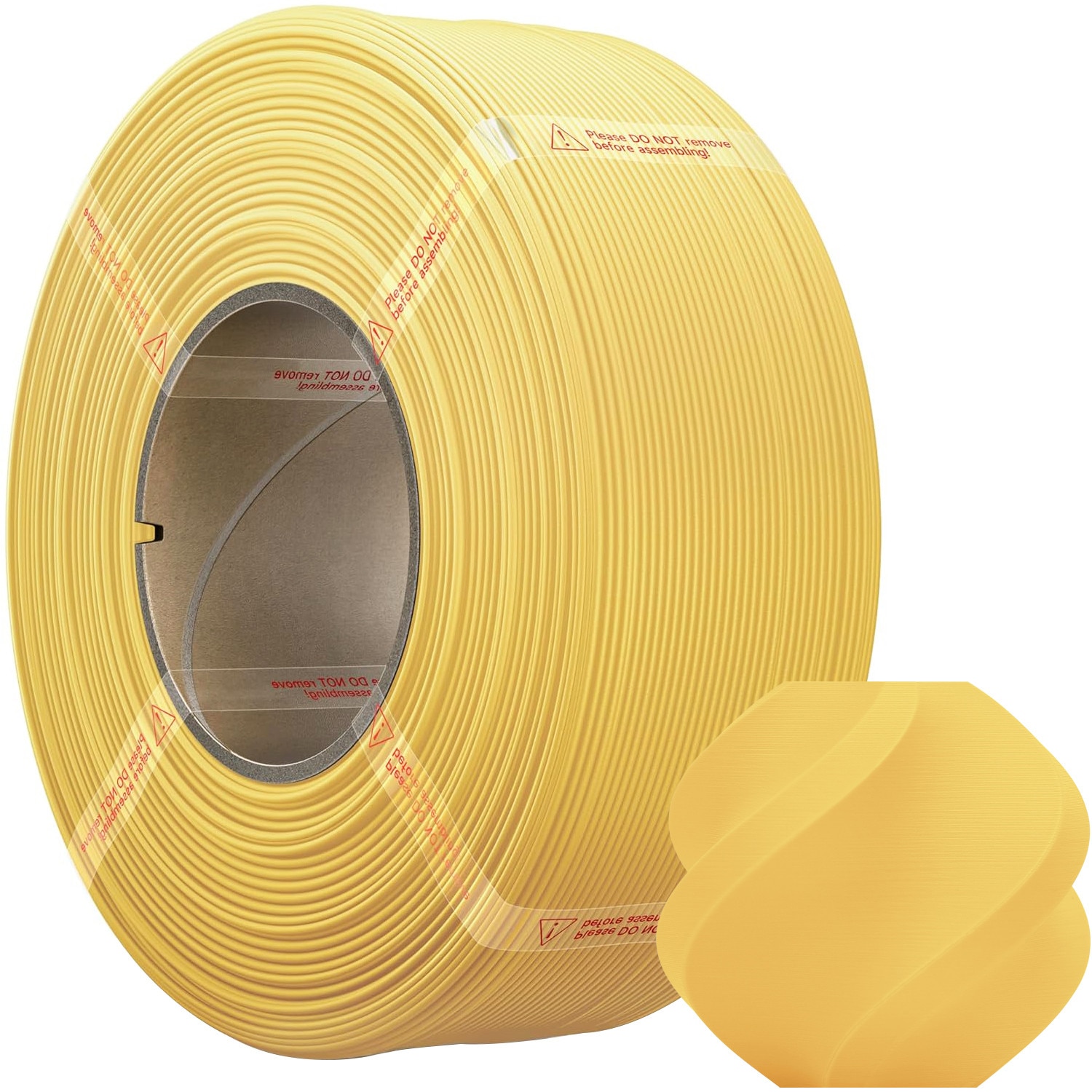 Filament rezerva, Bambu Lab, PLA Matte Refill Lemon Yellow, Galben ...