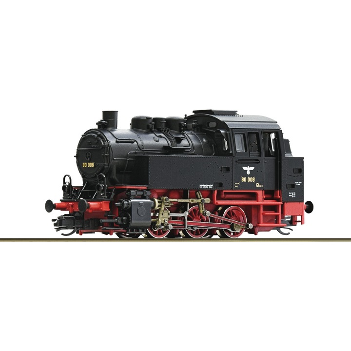 Locomotiva cu abur Br80, DRB, Roco, TT, 7180007
