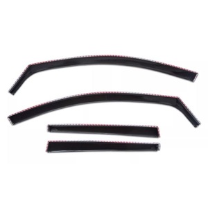 Set 4 Paravanturi auto compatibile cu BMW X3 F25 2010-2017, DeLuxe, fata-spate, negru
