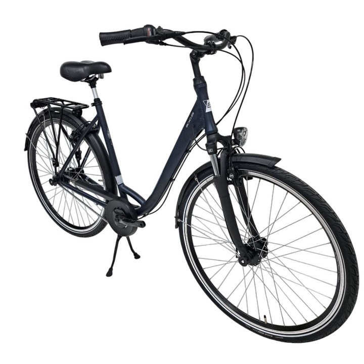 Bicicleta Devron Almeria 1914, 28 inch, cadru aluminiu, frâne hidraulice, albastru, L