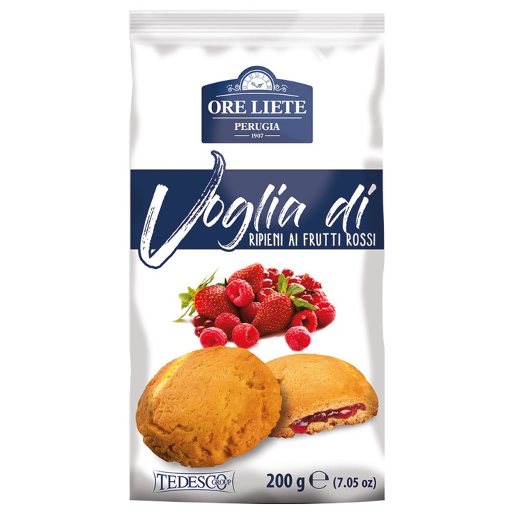 Ore liete piros gyümölcsös keksz 200g